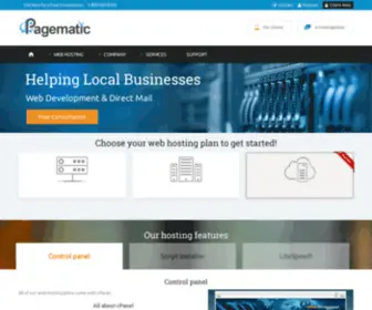 Pagematic.com(Business Web Hosting) Screenshot