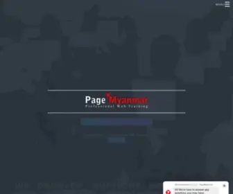 Pagemyanmar.com(Odoo ERP) Screenshot