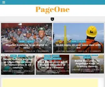Pageone.ng(Profitable News) Screenshot
