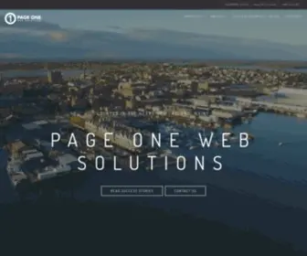 Pageonewebsolutions.com(Maine Internet Marketing Agency) Screenshot