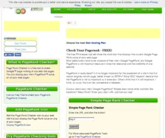 Pagerank-Tools.com(Check PageRank) Screenshot