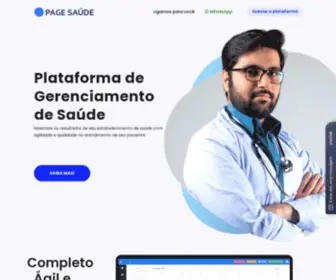 Pagesaude.com.br(PAGE Saúde) Screenshot