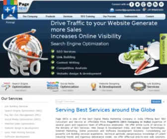 Pageseos.com(SEO Company India) Screenshot