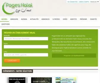 Pageshalal.fr(Annuaire du Halal) Screenshot