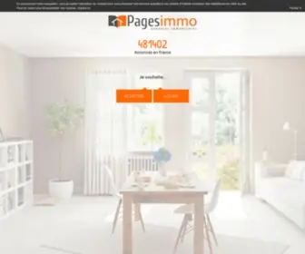 Pagesimmo.com(Immobilier ancien/neuf location/achat immobilier) Screenshot