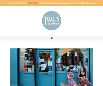 Pagesofhackney.co.uk(Pages of Hackney) Screenshot