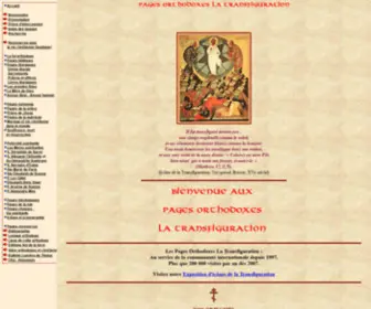 Pagesorthodoxes.net(蒅LISE ORTHODOXE) Screenshot