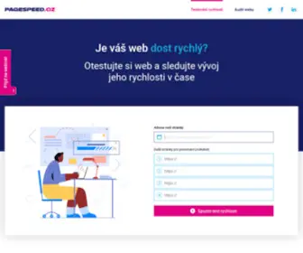 Pagespeed.cz(Pagespeed) Screenshot