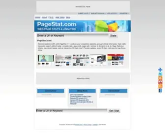 Pagestat.com(Estimate Website Traffic) Screenshot