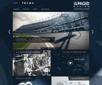 Pagidracing.com(PAGID Racing) Screenshot