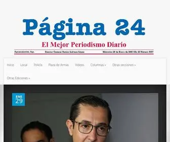 Pagina24.com.mx(Pagina 24) Screenshot