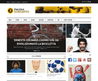 Pagina2Cento.it(è un blog che parla di sport. O meglio) Screenshot