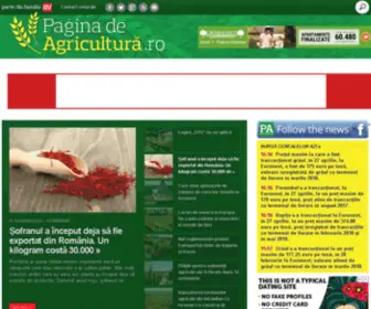 Paginadeagricultura.ro(Contact owner) Screenshot
