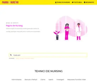 Paginadenursing.ro(Pagina de Nursing) Screenshot