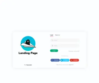 Pagina.pro(Landing page) Screenshot