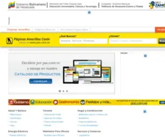 Paginasamarillascantv.com.ve(Páginas Amarillas Cantv) Screenshot