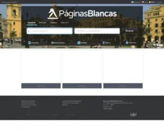 Paginasblancas.com.pe(Páginas Blancas) Screenshot
