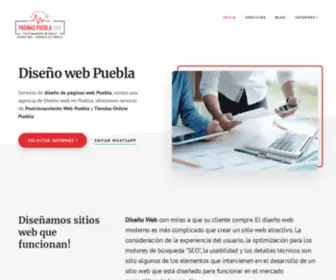 Paginaspuebla.com(Diseño) Screenshot