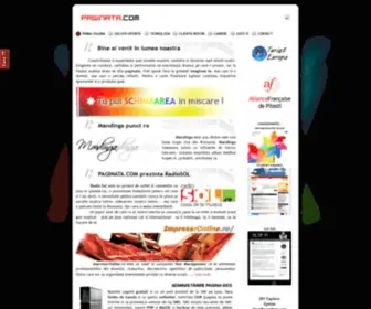 Paginata.com(WEB DESIGN STUDIO ROMANIA PAGINI WEB) Screenshot