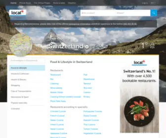 Paginebianche.ch(L’elenco telefonico ufficiale della Svizzera) Screenshot