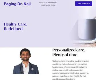 Pagingdrneil.com(Paging Dr) Screenshot