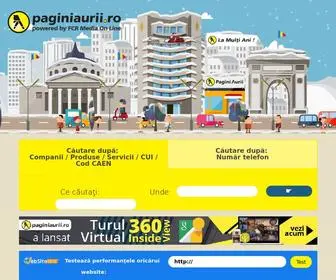 Paginiaurii.ro(Pagini Aurii) Screenshot