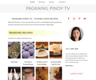 Pagkaingpinoytv.com(Pagkaing Pinoy TV) Screenshot