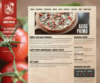 Pagliacci.com(Pagliacci Pizza) Screenshot
