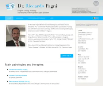 Pagniurologia.it(Riccardo Pagni) Screenshot