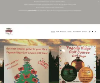 Pagodaridge.ca(Pagoda Ridge Golf Course) Screenshot