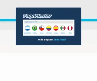 Pagomaster.com(PagoMaster Chile) Screenshot