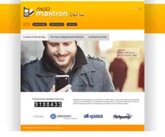 Pagomaxtron.com(Pago Maxtron) Screenshot