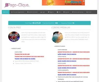 Pagoporclique.com.br(Pago por clique) Screenshot