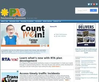 Pagregion.com(Pima Association of Governments) Screenshot