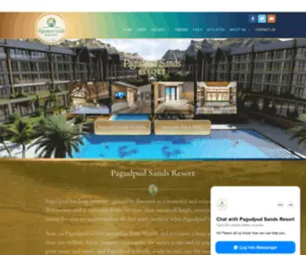 Pagudpudsands.com(Luxury Condotel Beach Resort in Ilocos Norte) Screenshot