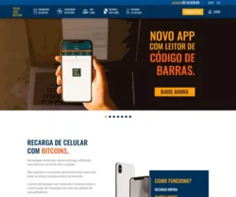 Paguecombitcoin.com(Pagar Boletos e Recarregar Celular Pr) Screenshot