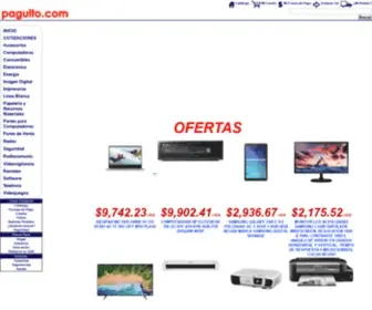 Paguito.com(Venta en linea de equipo de computo) Screenshot