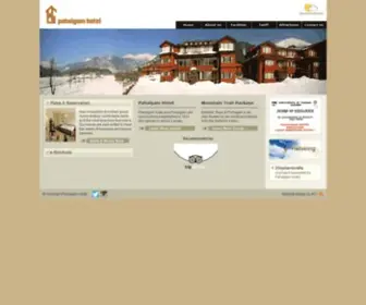 Pahalgamhotel.com(Pahalgam Hotel) Screenshot