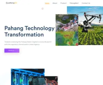 Pahanggo.com(Pahang State Government Digital Economy Agency) Screenshot