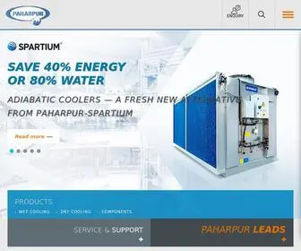 Paharpur.com(Paharpur Cooling Towers) Screenshot