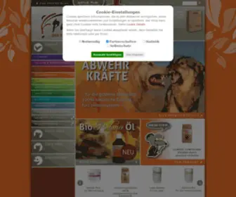 Pahema.com(BARF Zusätze) Screenshot