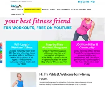 Pahlabfitness.com(Get Your Goal Coaching with Pahla B) Screenshot