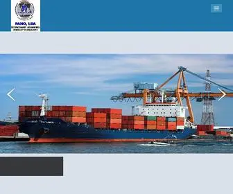 Pahodespachante.co.mz(PAHO Despachante WebSite) Screenshot
