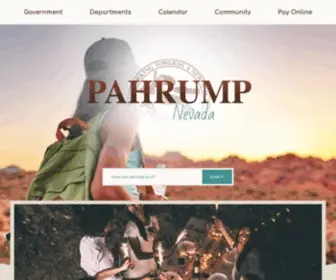 Pahrumpnv.org(Pahrump, NV) Screenshot