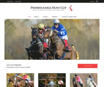 Pahuntcup.org(The 86th running on Sunday) Screenshot