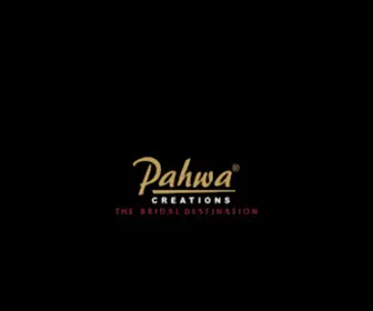 Pahwacreations.com(Pahwa Creations) Screenshot