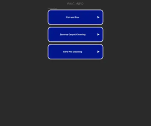 Paic.info(Paic info) Screenshot
