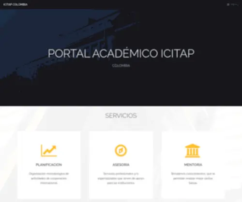 Pai.com.co(ICITAP COLOMBIA) Screenshot