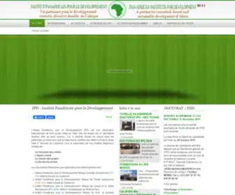 Paidafrica.org(Pan African Institute for Development (PAID)) Screenshot