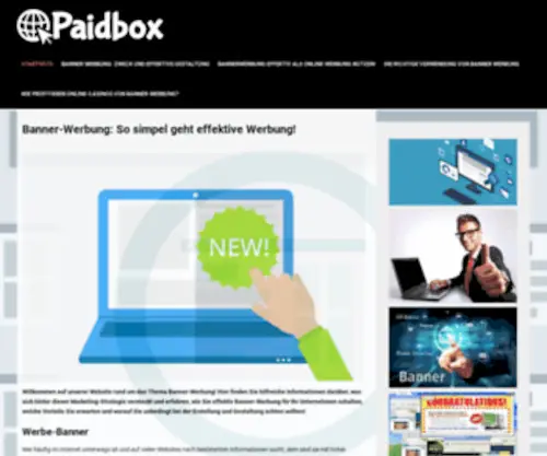 Paidbox.de(Bannertausch) Screenshot